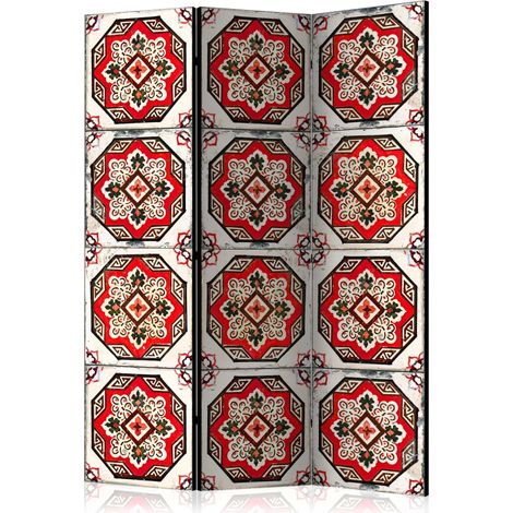 Paravento - Dance of Red Line [Room Dividers] - 135x172 (1/4)