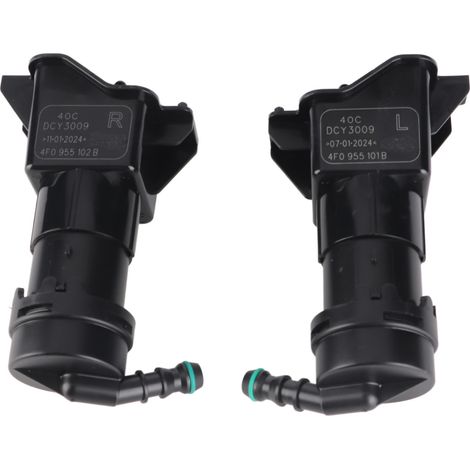 Paar Scheinwerferwaschdüsen 4F0955102B, linke und rechte Scheinwerferreinigungsdüsen für Audi A6 C6 (2008-2011) (1/5)