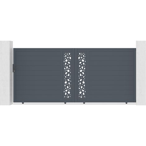 Puerta corredera de aluminio 4m SUNNY 400 x 180 cm (1/4)