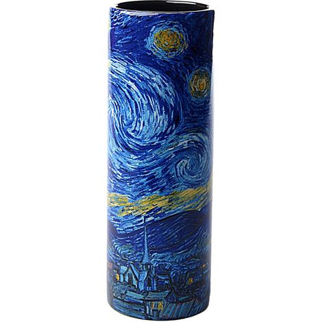 Vase en céramique Allongé Van Gogh - Nuit étoilée (1/3)