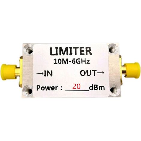 Adecuado para limitadores de RF de diodo PIN de 10M-6GHz y 20dBm, carcasa mecanizada por CNC, adecuado para amplificadores de bajo ruido, radioaficionados, receptores de onda corta y radio definida po