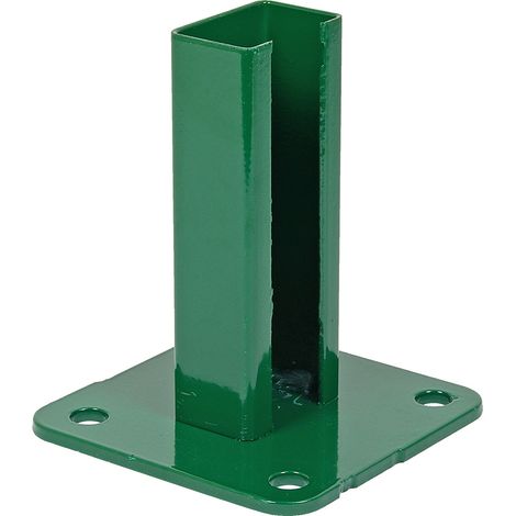 Base acero para poste Hércules® - 125x125 mm