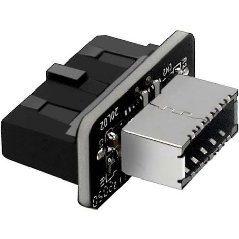 Connecteur interne USB 3.0 vers adaptateur frontal Type-E 3.1/3.2 TypeC pour carte mère GZ ft (1/5)
