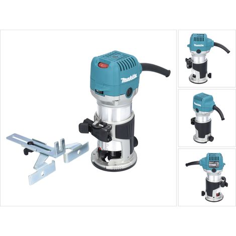 710W Ø8 oder 6 mm Abricht- und Oberfräsen mit variabler Geschwindigkeit - MAKITA RT0702C
