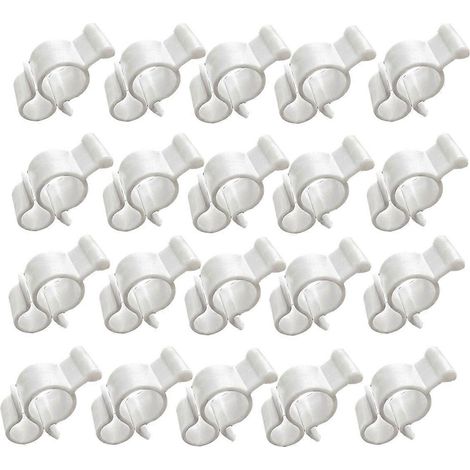 Lot de 20 camping RV Awning crochet clips lampe Rope collier RV Traveling tente clip lampe crochet Awning lampes (1/5)