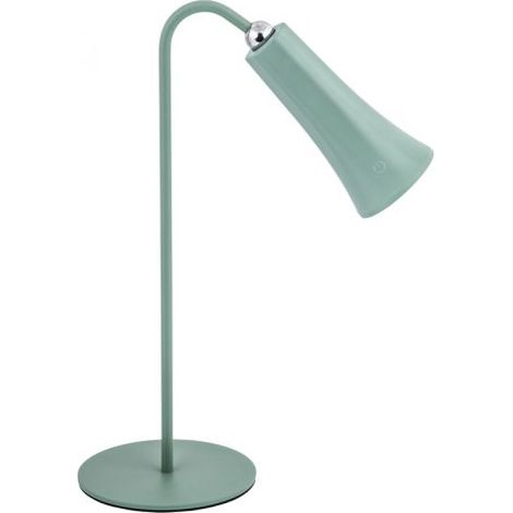LAMPADA LED RICARICABILE DA TAVOLO ALICE VERDE 12 PZ