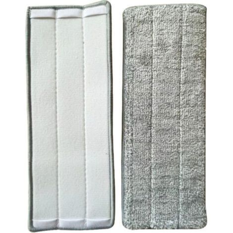 Sollbry – Lot de 10 housses de nettoyage pour balai – Dimensions 33x12cm – Absorption supérieure pour nettoyage humide et sec – Compatible avec vadrouilles - 10pcs