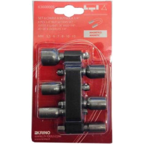 LTI SET 6 INSERTI A BUSSOLA MAGNETICI