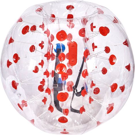 Boule de Sumo Gonflable 1,2m, PVC 0,8mm, Jeu d'Extérieur pour Ados et Adultes, Parc, Jardin (1/5)
