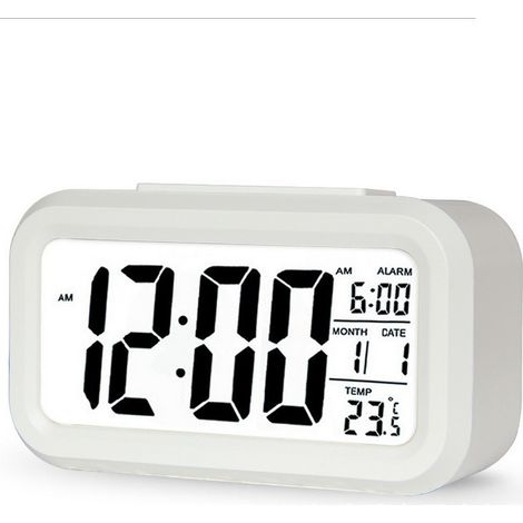 Digitaler Wecker, LED-Wecker mit Temperaturanzeige und Schlummerfunktion (1/5)