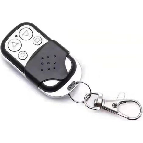 Télécommande universelle pour porte de garage automatique, télécommande 433 MHz avec copieur et clonage de clé, avec 4 boutons pour portes de garage de voiture. (1/5)