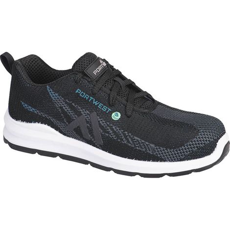 Eco Fly Composite Körbe S1ps Sr Fo - Größe 44 - Schwarz/Blau - Portwest