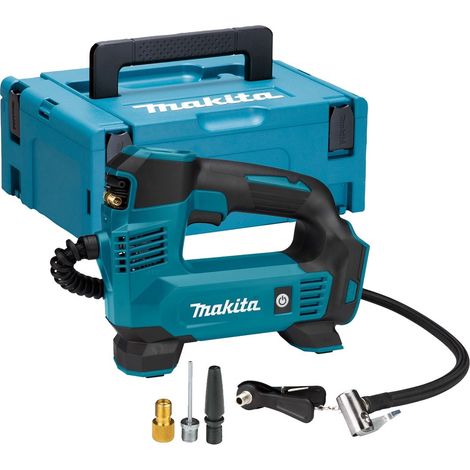 Makita DMP180Z 18V LXT Lithium Cordless Inflator Digital Bare Adapters + Makpac