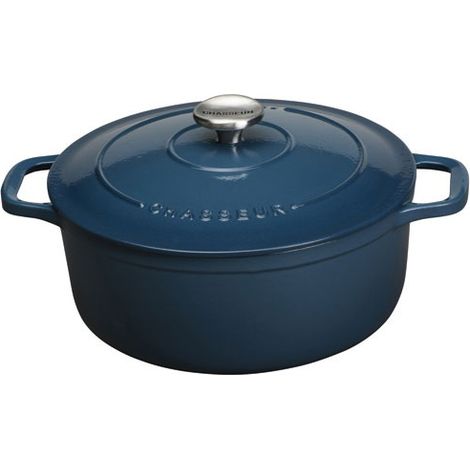 Cocotte in ghisa rotonda 20 cm River - Sublime - Chasseur