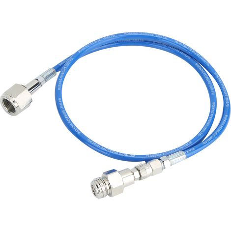 Tuyau de CO2 bleu G1/2-14 de 1 m / 3,3 pi, kit d'accessoires pour SodaStream (1/5)