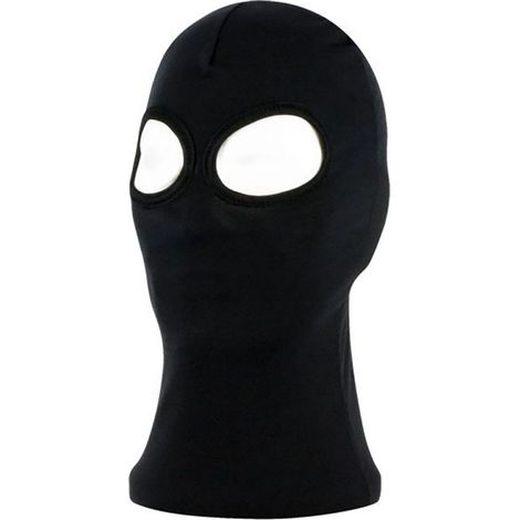 Cagoule Chouette effet Soie Noire