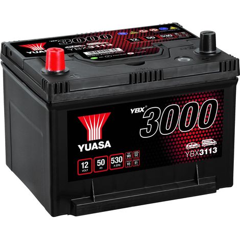 Batterie Yuasa SMF YBX3113 12V 50ah 530A (1/3)