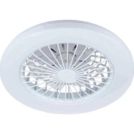 Plafoniera Ventilatore cielo stellato LED 45W Ø48cm WIN