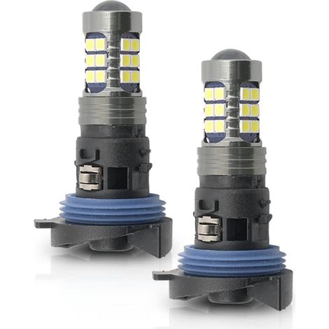Kaelt - 2 pièces HP24W LED ampoules de feux de jour avec base DRL ampoule de lumière du jour pour Peugeot 3008 5008 2009-2016 Citroen C5 2008-2017 Led DLR ampoules de lampe de stationnement (1/5)