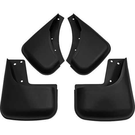 Bavettes adaptées aux pneus des Volkswagen Santana 2004-2012 bavettes en caoutchouc souple pour Santana 04-2012 (ancien modèle Santana) afin d'éviter les dommages causés par la boue et l'eau.