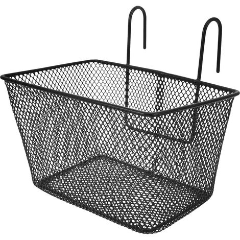 Panier Trottinette Électrique en Fer Pratique et Facile à Installer, Corbeille Robuste pour Accessoires de Vélo et Fournitures pour Scooters (1/5)