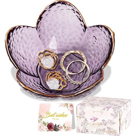 Gift box for women, jewelry storage, decorative tray for home/bedroom/living room, birthday idea