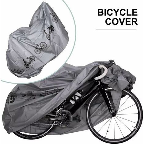 200 x 110 cm Bicycle Rain Cover, Indoor/Outdoor Storage Waterproof Protective Cover for Road Bikes and Mountain Bikes (1/5)