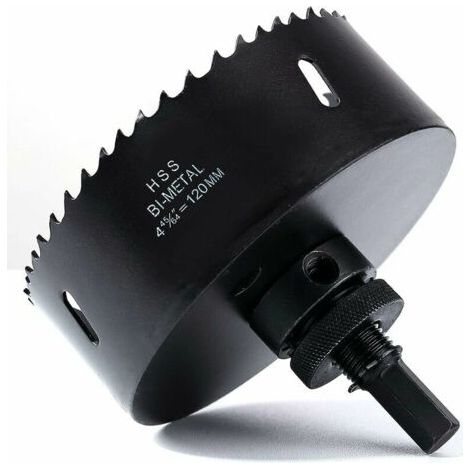 120-mm-Bimetall-Lochsäge, M42-HSS-Bimetall-Kernbohrer mit Zentrierbohrer für Hochleistungsbohrer von Guazhni (1/5)