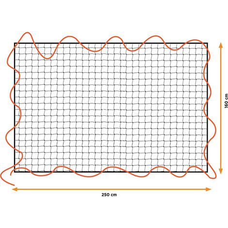 Rete di carico elastica 1,6x2,5m Maglia 10x10cm Black+Decker
