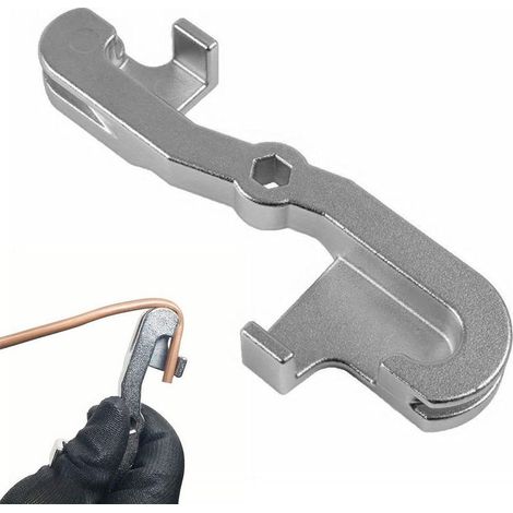 Outil de Cintrage de Tuyau de Frein Outil de Cintrage Professionnel,Pince à Cintrer Pratique,Cintreuse de Tubes,Convient Aux Flexibles de Frein D'un Diamètre de 4.75 mm et Moins (1/5)