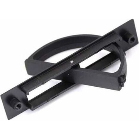 Bardusch-Poignée de Porte Encastrée Poignées Cachées en Alliage de Zinc Pratique Bouton de Plancher Encastré Dissimulé pour Tiroir Armoire Armoire de Plancher (Noir) (1/5)
