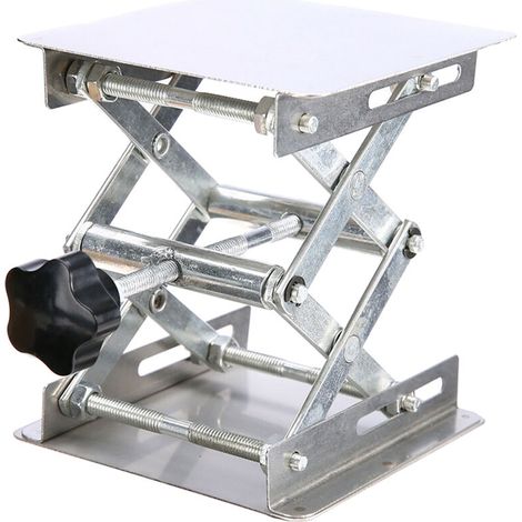 Stainl Steel Router Lounting Stand Lister pour le Routeur BE Table Table Routeur de Travail de Levage Platform Sandter Use Place Hand to He (Argent). (1/5)