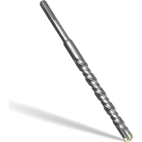 Foret SDS Plus 16mm x 200mm,avec 4 taillants en carbure et double vis, pour béton, pierre naturelle (1/5)