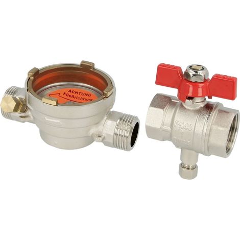 Set de montage Allmess EAT 1’’ DS6 sans robinets à bille 130 mm