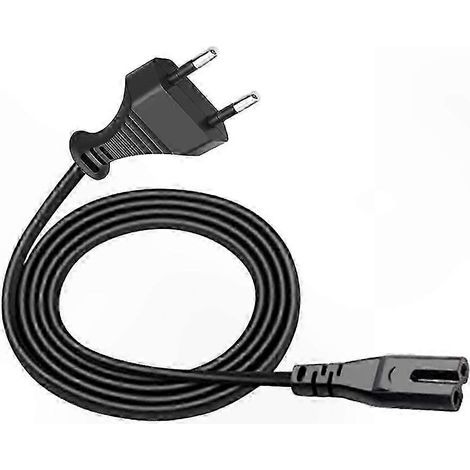 2-poliges Stromkabel mit C7-Stecker für Drucker, kompatibel mit vielen Druckermodellen, robustes und zuverlässiges Stromkabel. (1/5)