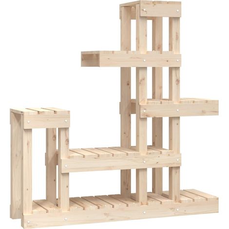 Maison Exclusive - Soporte para plantas madera maciza de pino 92x (1/5)
