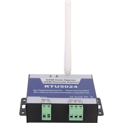 RTU5024 Mise à niveau de l'ouvre-porte GSM Commutateur de relais Télécommande sans fil Ouvre-porte DC 936V (1/5)
