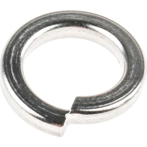 Rondelle grower RS PRO Acier Inoxydable 8mm x 12.7mm x 2mm A4 316 Brut ( Prix pour Sachet de 50 )