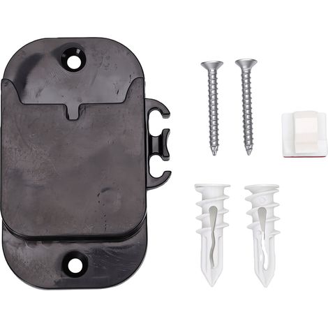 Support de montage mural avec clip de câble, adapté au support de rangement pour aspirateur sans fil IX141 IX141AMZ IZ362H IZ376H IZ377H IZ163H (1/5)