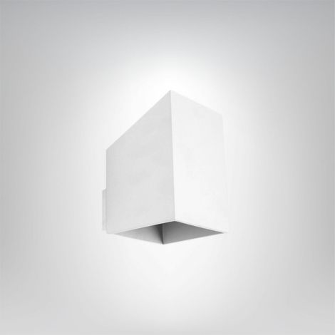 A1-Rubik Lange Wandleuchte - Weiß (1/4)