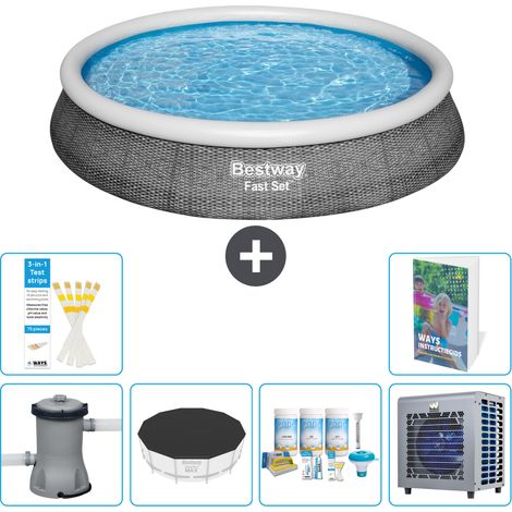 Bestway Fast Set Rund - 396x84 cm - 7-teilig  S264 (1/5)