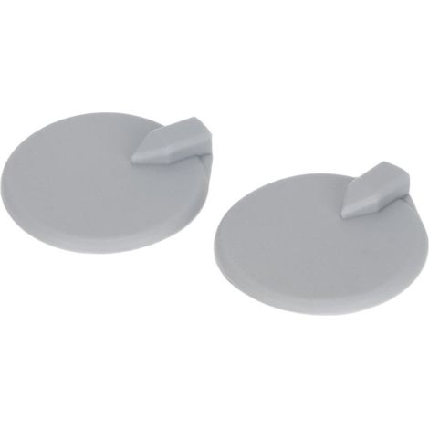 2 pièces d'électrodes rondes en silicone de 65 mm pour appareil de thérapie TENS amincissante (1/5)