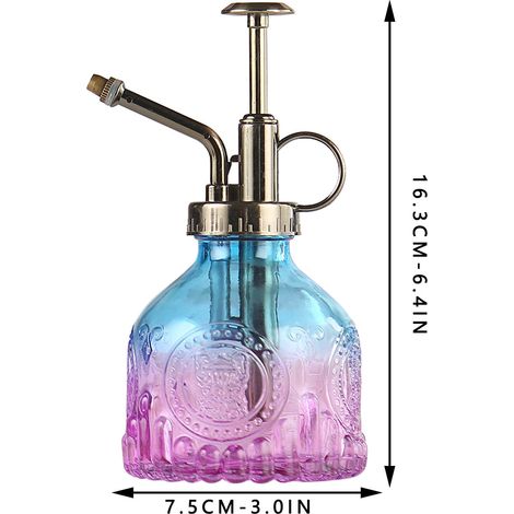 Arrosoir Pulvérisateur Verre Arrosage Plantes Jardin Intérieur Café Décoration Rétro 200 ml 1 Pièce (1/3)