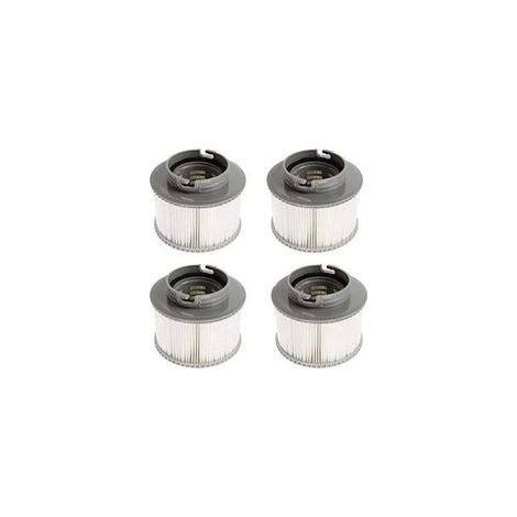 Lntyq 4er-Packung mit 8 Ersatzfilterkartuschen für Bubble Spa (2020 verbesserte Version, passend für alle Modelle (4 Stück)) (1/5)