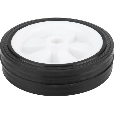 Roues pivotantes industrielles 5 pouces 13 trous silencieuses pour compresseurs à air, roulement robuste et mouvement stable. (1/5)
