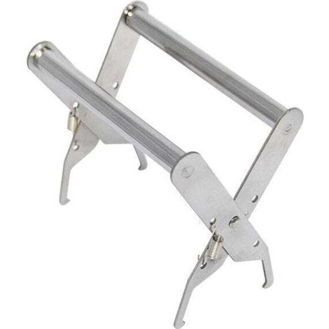 Pince de Cadre de Ruche D'abeilles,Pince de Capture de Cadre de Ruche en Acier Inoxydable,Outil de Levage Cadre pour Apiculteurs,Équipement Apicole Facile à Transporter pour les Débutants (1/4)