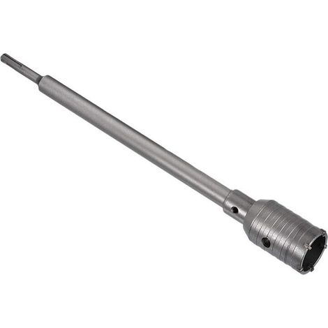 Fresa Per Muro A Tazza 45 Mm Asta Prolunga 50 Cm Per Trapano Attacco Sds Plus (1/2)