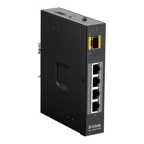D-Link DIS‑100G‑5PSW No administrado L2 Gigabit Ethernet (10/100/1000) Energía sobre Ethernet (PoE) Negro