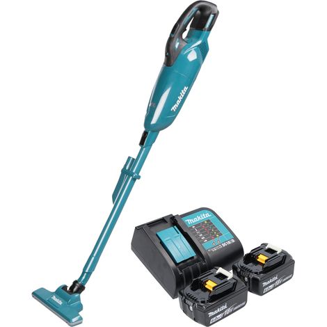 Aspirapolvere a batteria Makita DCL 283 FSG 18 V 0,73 l Brushless + 2 batterie da 6,0 Ah + caricabatterie (1/5)