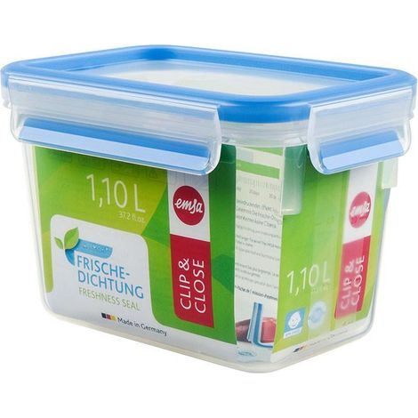 EMSA 508541 boîte hermétique alimentaire Rectangulaire Transparent 8 pièce(s)